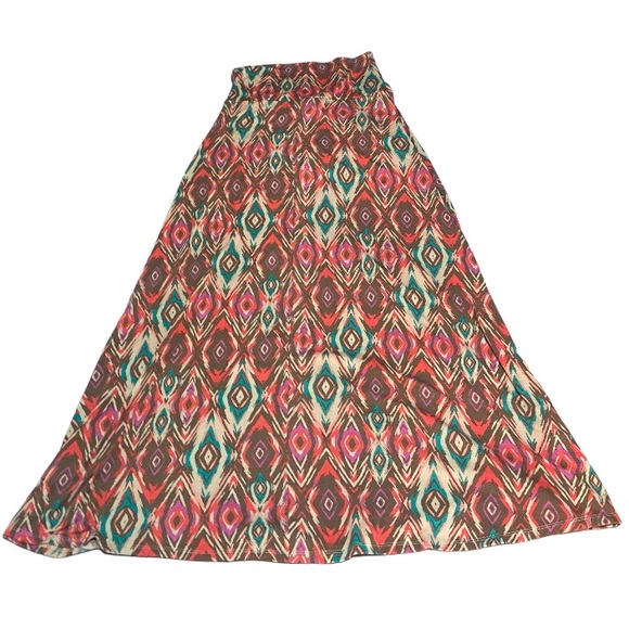 MOSSIMO Supply Co. multi-color long skirt - Picture 1 of 3